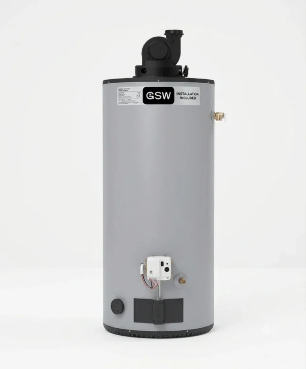 Tank water Heater – GSW – 50 gallon – Power Vent – Model G650S40N