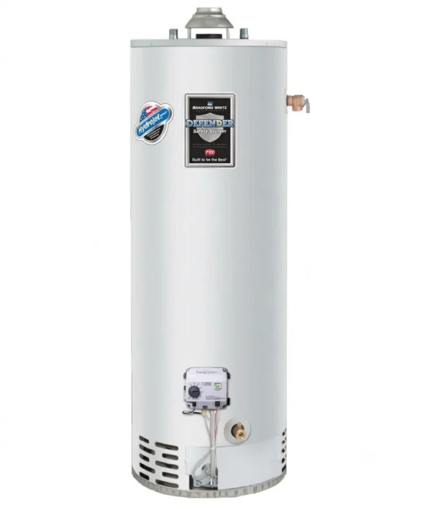 Bradfordwhite Tank Water Heater – 40 Gallon – Atmospheric Vent – Model RG240S6N